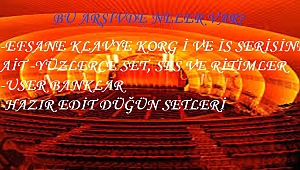 KORG İ ve İS SERİSİ DEV ARŞİV