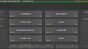 Korg Pa3x Funda Türk Balkan Oriental Set - Buradan Bedava İndir - Free Download Here