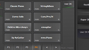 PA2X - PA800 SOUND SAMPLE (UD KANUN NEY KAVAL ELEKTRO vb.) SET