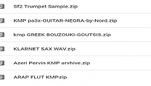 KORG KMP SOUNDS PACK  (various / çeşitli)