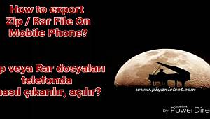 HOW TO EXTRACT RAR / ZIP SET FILE ON MOBILE? - SET DOSYALARI TELEFONDA RAR VEYA ZIPTEN NASIL ÇIKARTILIR?