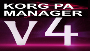 Korg Pa Manager V4 Released   -   Korg Pa Manager V4 Yayınlandı