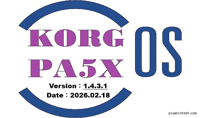 Korg Pa5x Operating System Version 1.4.3.1 Detailed Notes - Detaylı İnceleme - Downloads