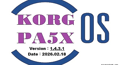 Korg Pa5x Operating System Version 1.4.3.1 Detailed Notes - Detaylı İnceleme - Downloads