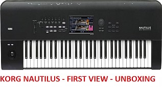 KORG NAUTILUS Overview & Demo - Unboxing - Kutu Açılışı